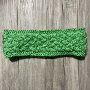 Handmade Green Knit Headband